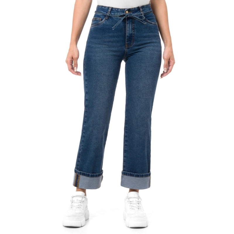 JEANS RECTO MUJER PIONIER PLATA MHYTA 2 - 2
