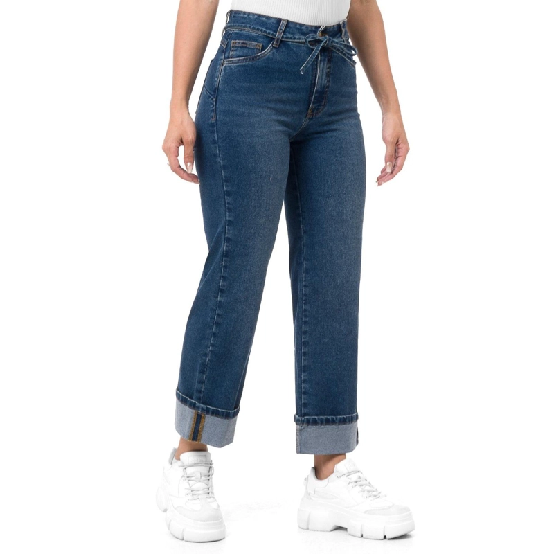 JEANS RECTO MUJER PIONIER PLATA MHYTA 2 - 3
