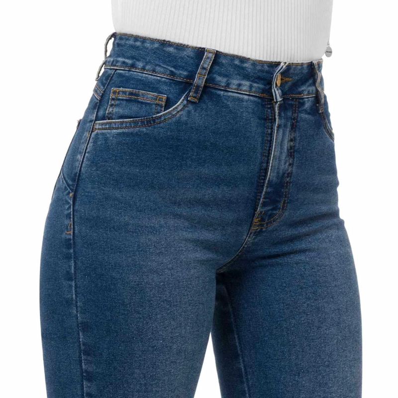 JEANS RECTO MUJER PIONIER PLATA MHYTA 2 - 5