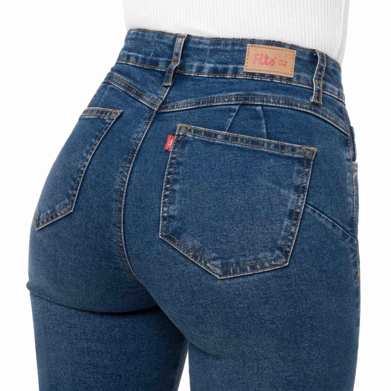 JEANS RECTO MUJER PIONIER PLATA MHYTA 2 - 6