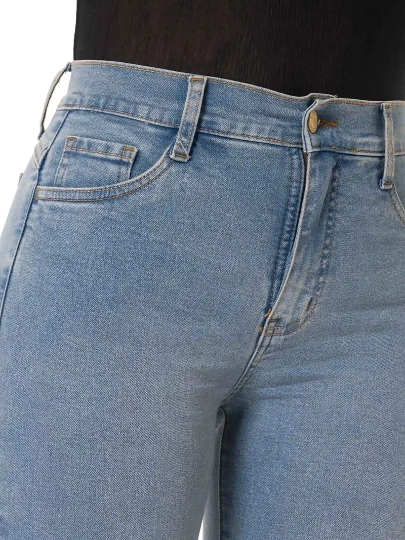JEAN SKINNY MUJER PIONIER NURY CELESTE CLARO - 5