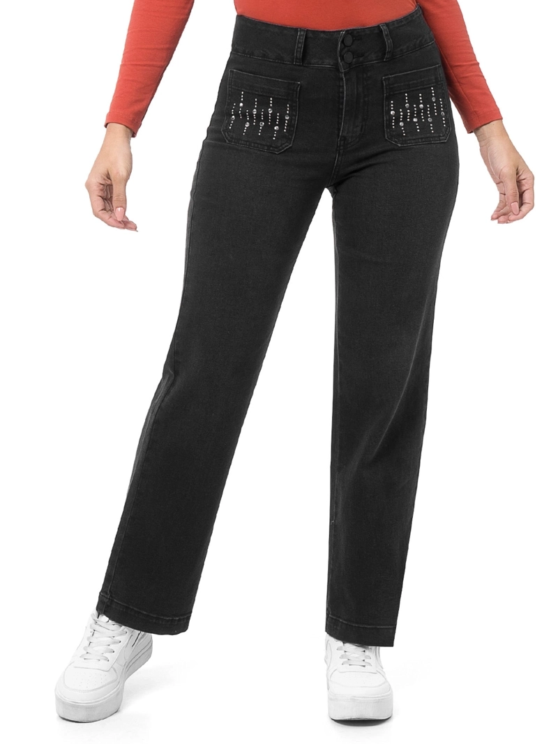 JEAN WIDE LEG MUJER PIONIER AMABES - 2