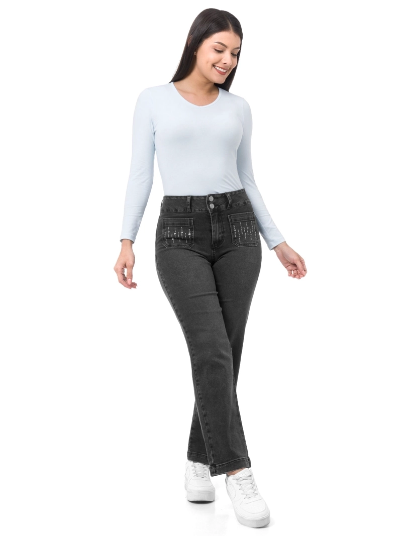 JEAN WIDE LEG MUJER PIONIER AMABES - 1
