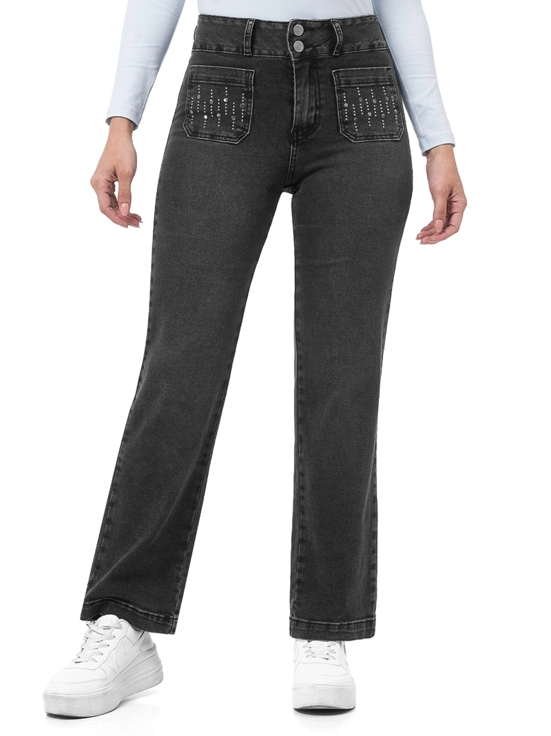 JEAN WIDE LEG MUJER PIONIER AMABES - 2