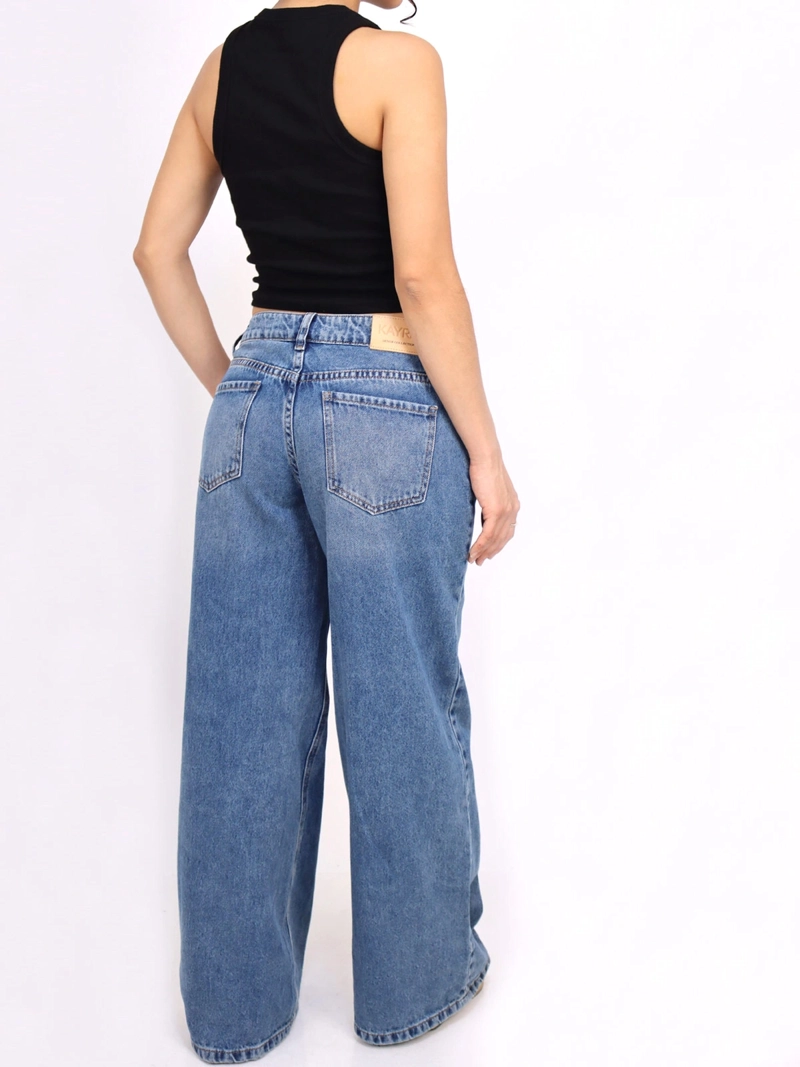 JEANS LOW RISE MUJER KAYRA POBLET PERFECT FIT - 3