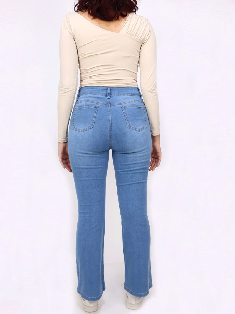 JEAN REGULAR MUJER KAYRA POBLET PERFECT FIT SKYNNY TM BOOT CUT DENIM - 3