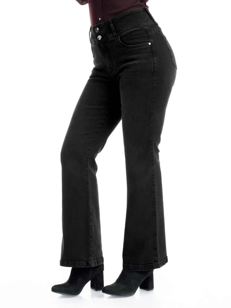 JEANS ALGODÓN FLARE MUJER METAL JEANS BRIANA - 3