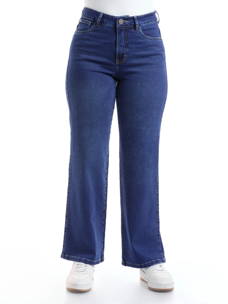 JEANS ALGODÓN WIDELEG MUJER METAL JEANS SHANTALL - 2