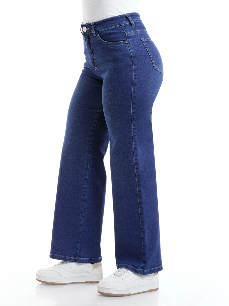 JEANS ALGODÓN WIDELEG MUJER METAL JEANS SHANTALL - 3