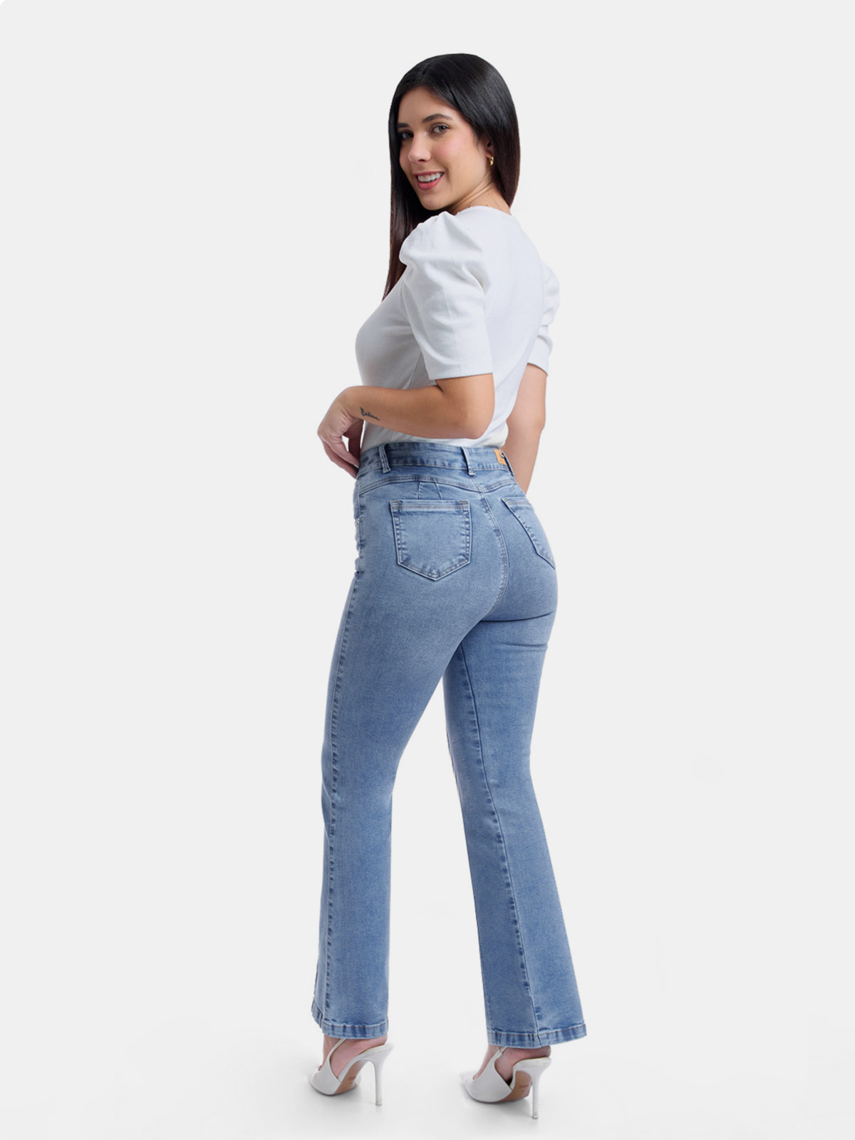 JEANS ALGODÓN FLARE METAL JEANS LAILA II - 2