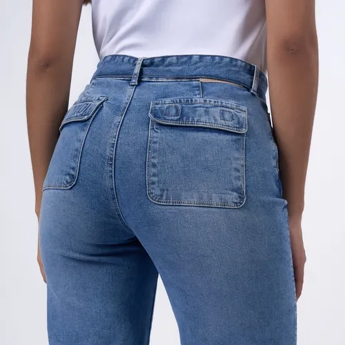 JEAN MUJER MACHINE PRINS - 4