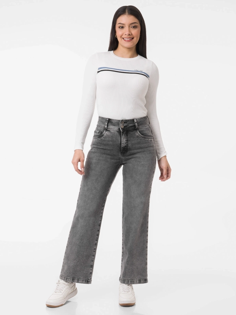 JEAN RECTO MUJER GOCCOS ZAYAX - 2