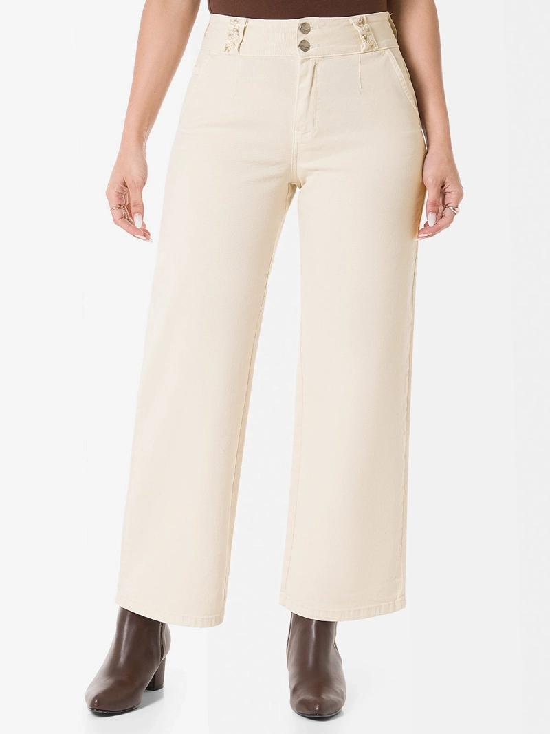 PANTALÓN WIDELEG MUJER GOCCOS YANYA - 2