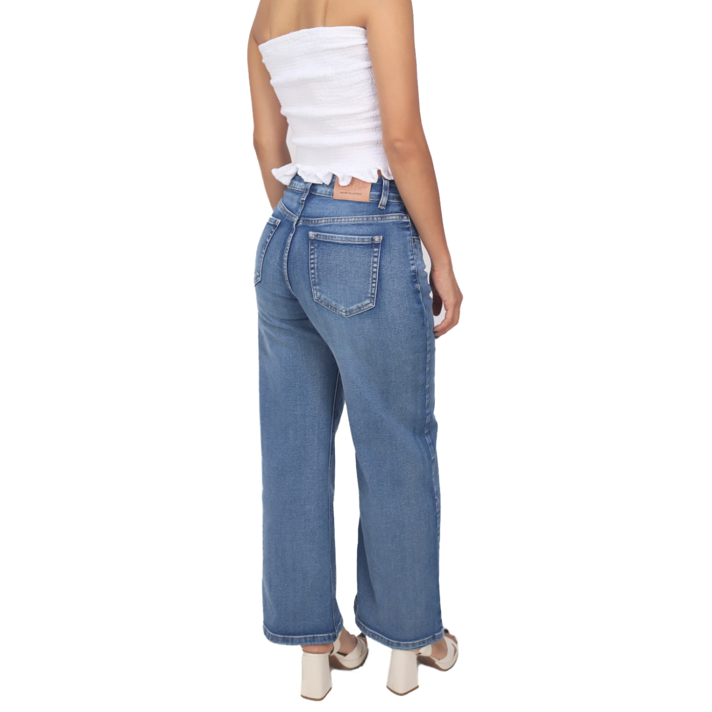 JEANS LOW RISE STRAIGHT MUJER KAYRA POBLET PERFECT FIT AMELIA - 3