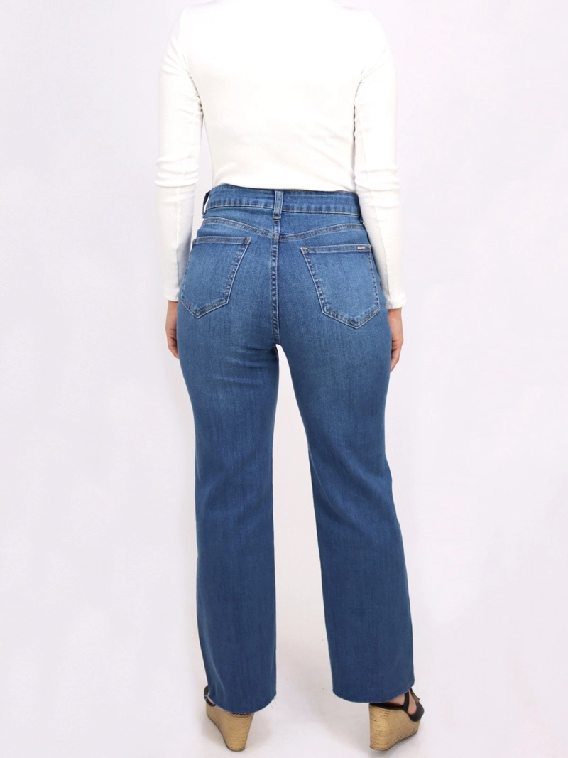JEAN MUJER KAYRA POBLET PERFECT FIT FRARE CROPED TM S/ BASTA - 3