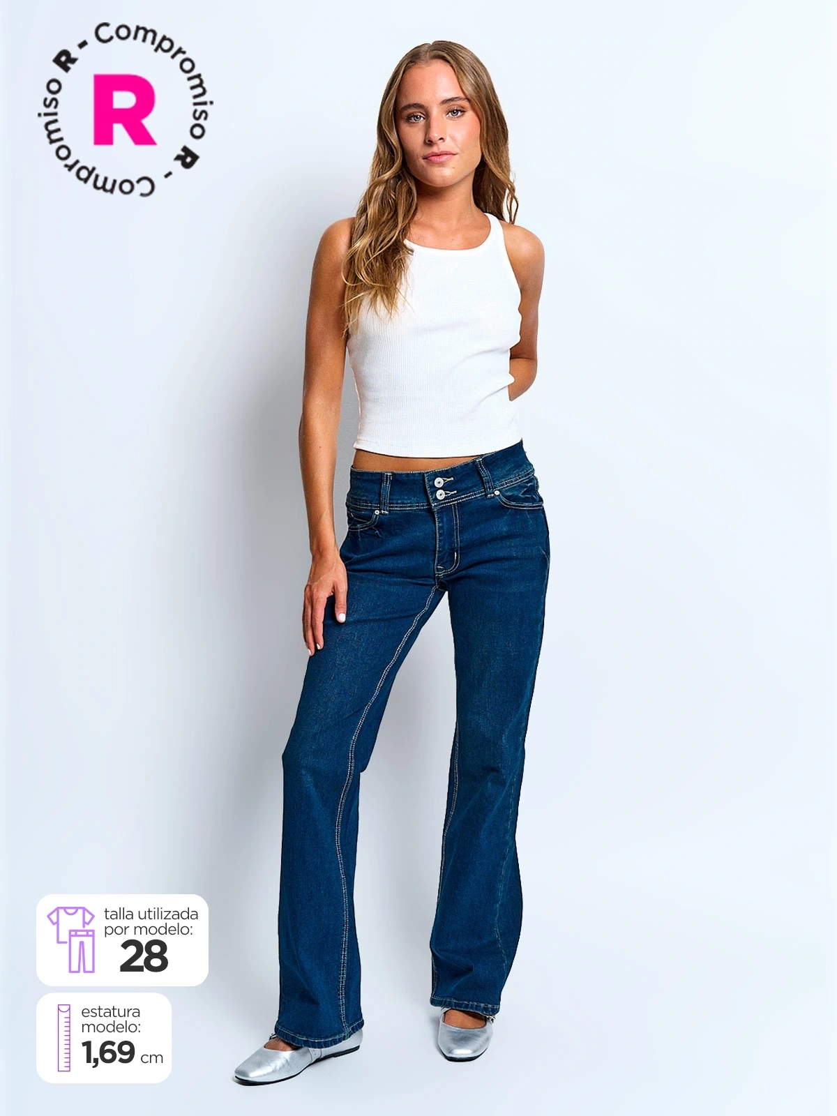 JEANS REGULAR MUJER INDEX POCKET - 1