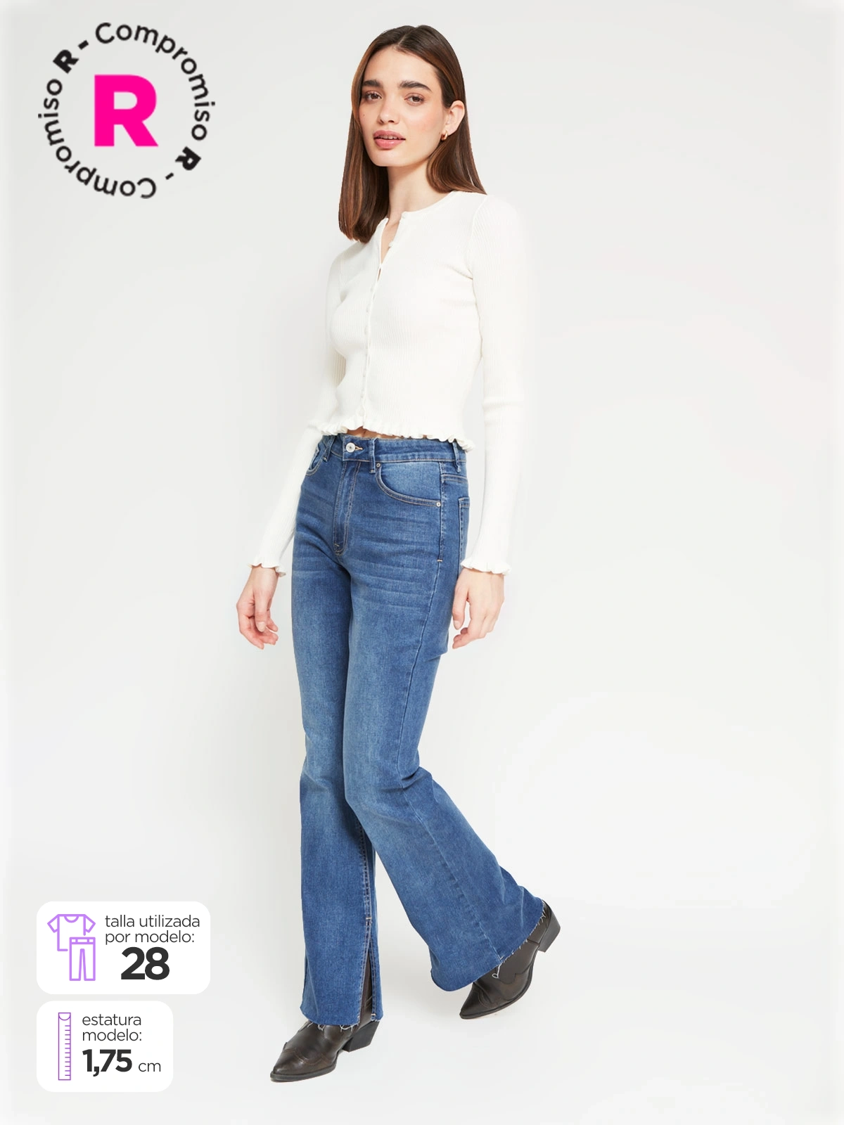 JEANS MUJER INDEX BOOT - 1