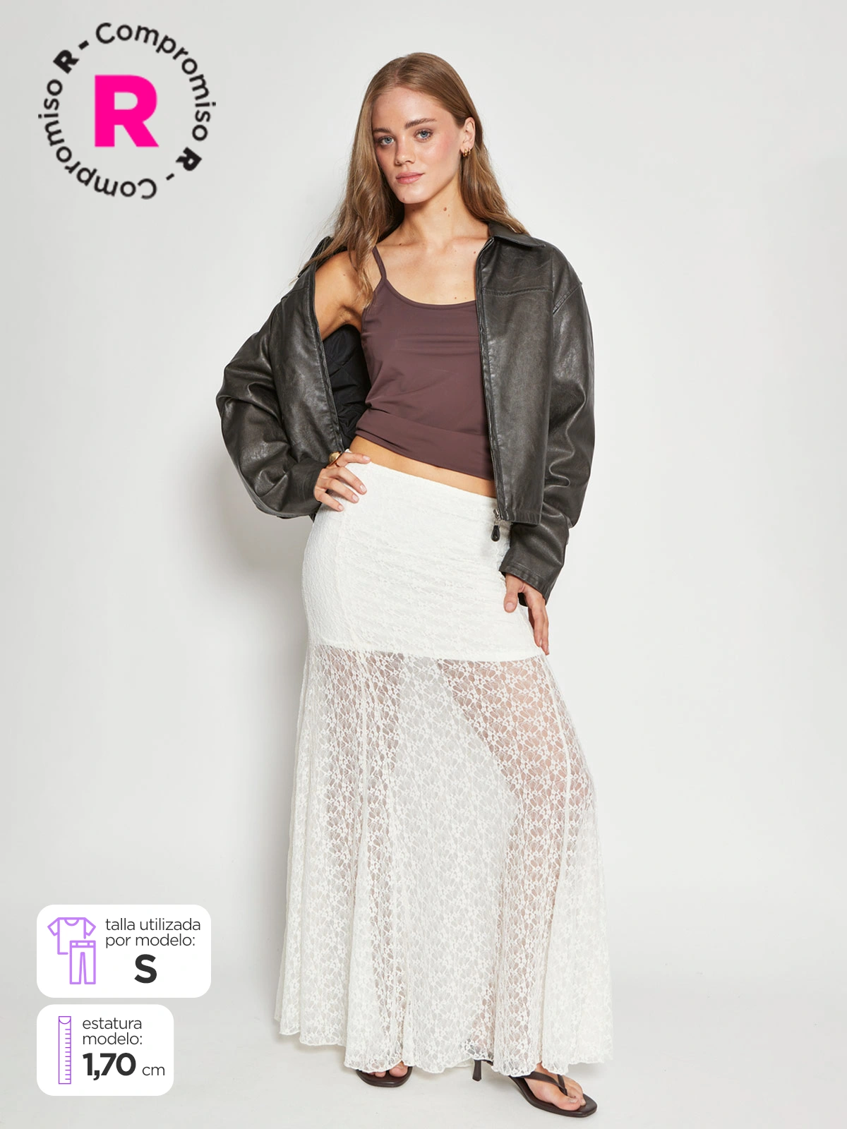 FALDA LARGA MUJER INDEX CELACE - 1