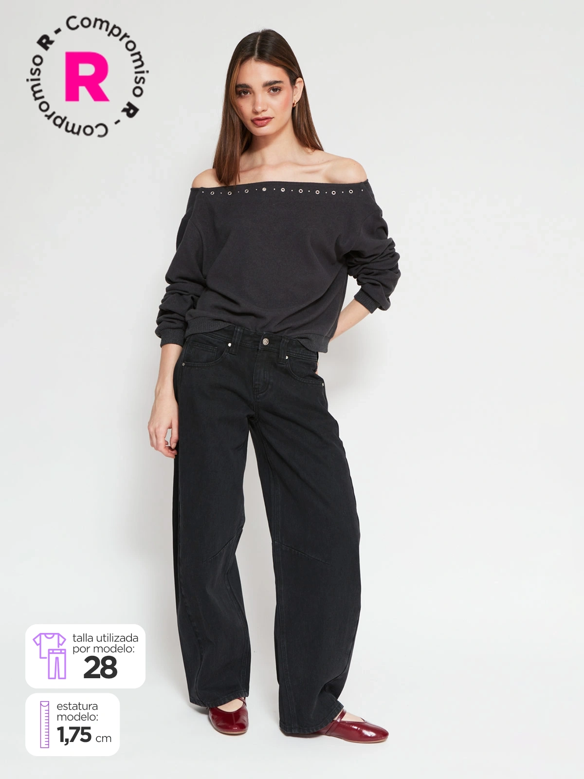 JEANS MUJER INDEX BALLON - 1