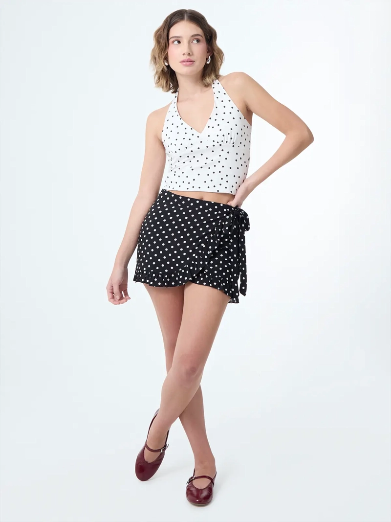 FALDA CORTA MUJER INDEX DOTS - 5
