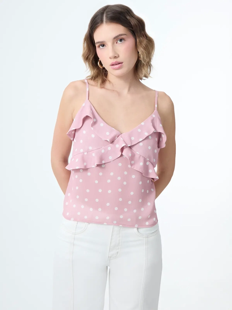 BLUSA SIN MANGAS MUJER INDEX - 1