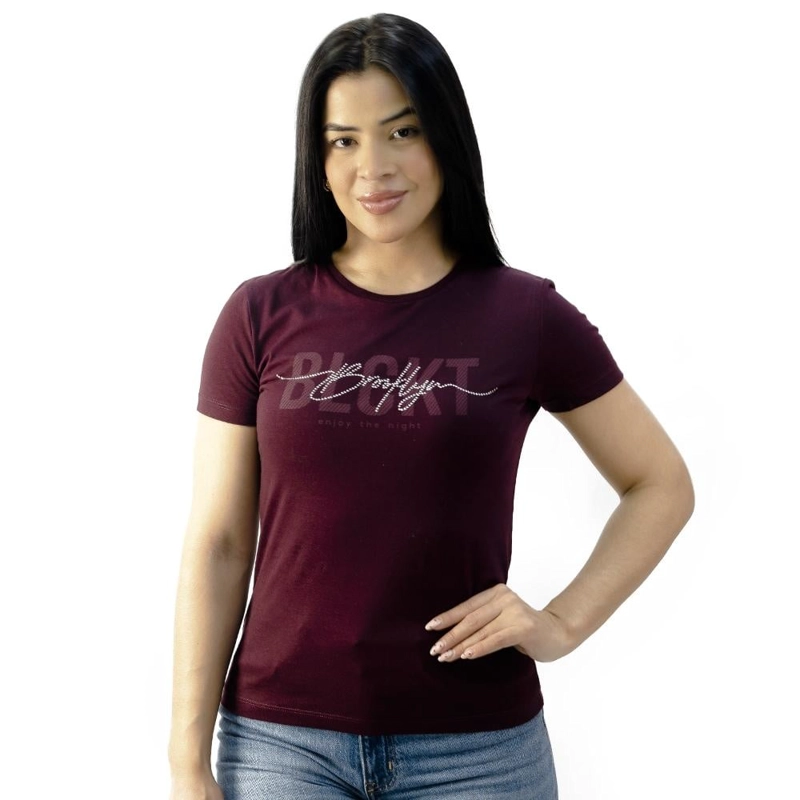 POLO MANGA CORTA ALGODÓN MUJER BLACKOUT PDR 002 M25 - 2