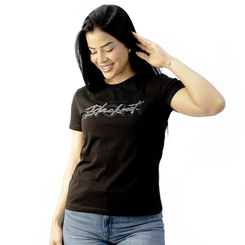 POLO MANGA CORTA ALGODÓN MUJER BLACKOUT PDR 011 M25 - 2