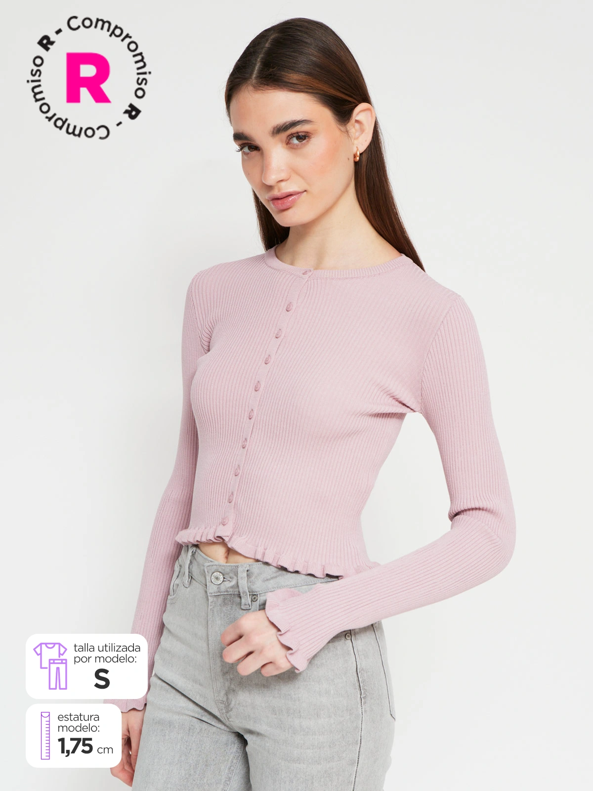 CARDIGAN MUJER INDEX DAISY - 1