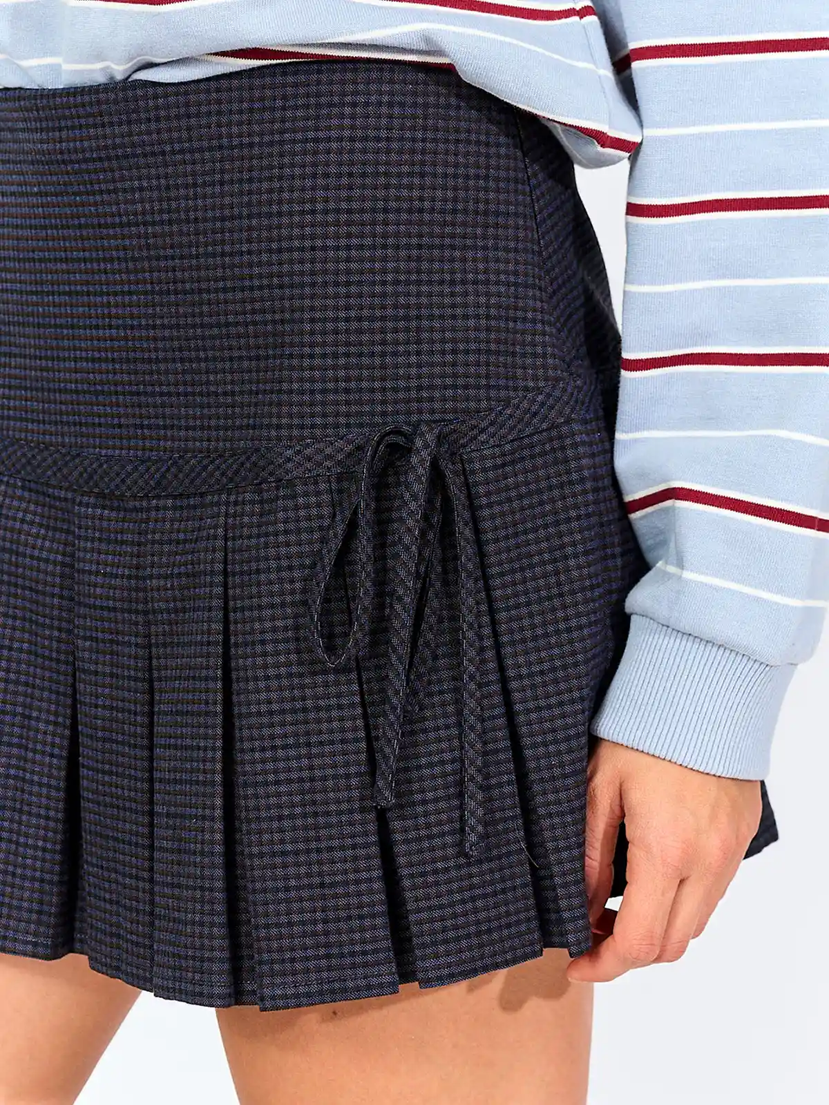 FALDA SHORT MUJER INDEX TABLEADA - 5