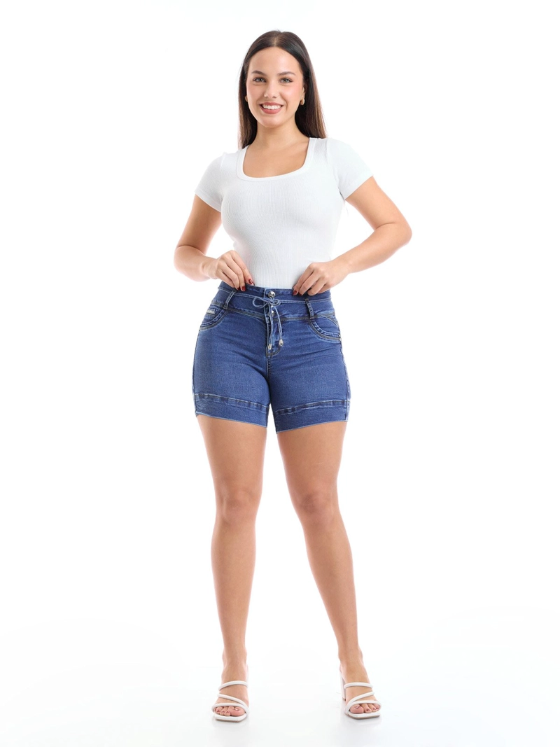 BERMUDA MUJER METAL JEANS MORELIA - 1