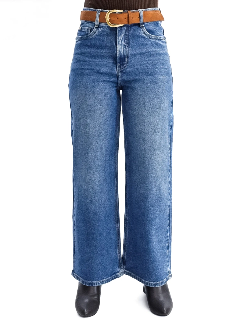 JEANS ALGODÓN MUJER METAL JEANS CULOTTE IRAN - 1
