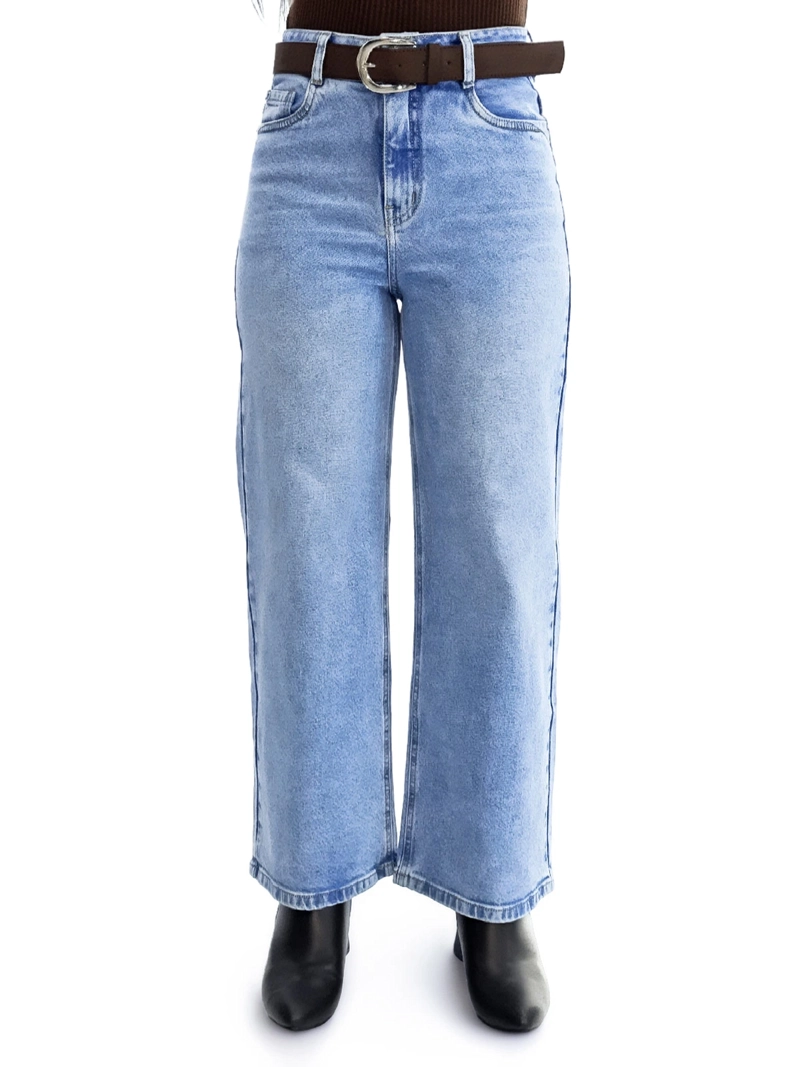 JEANS ALGODÓN MUJER METAL JEANS CULOTTE IRAN - 1