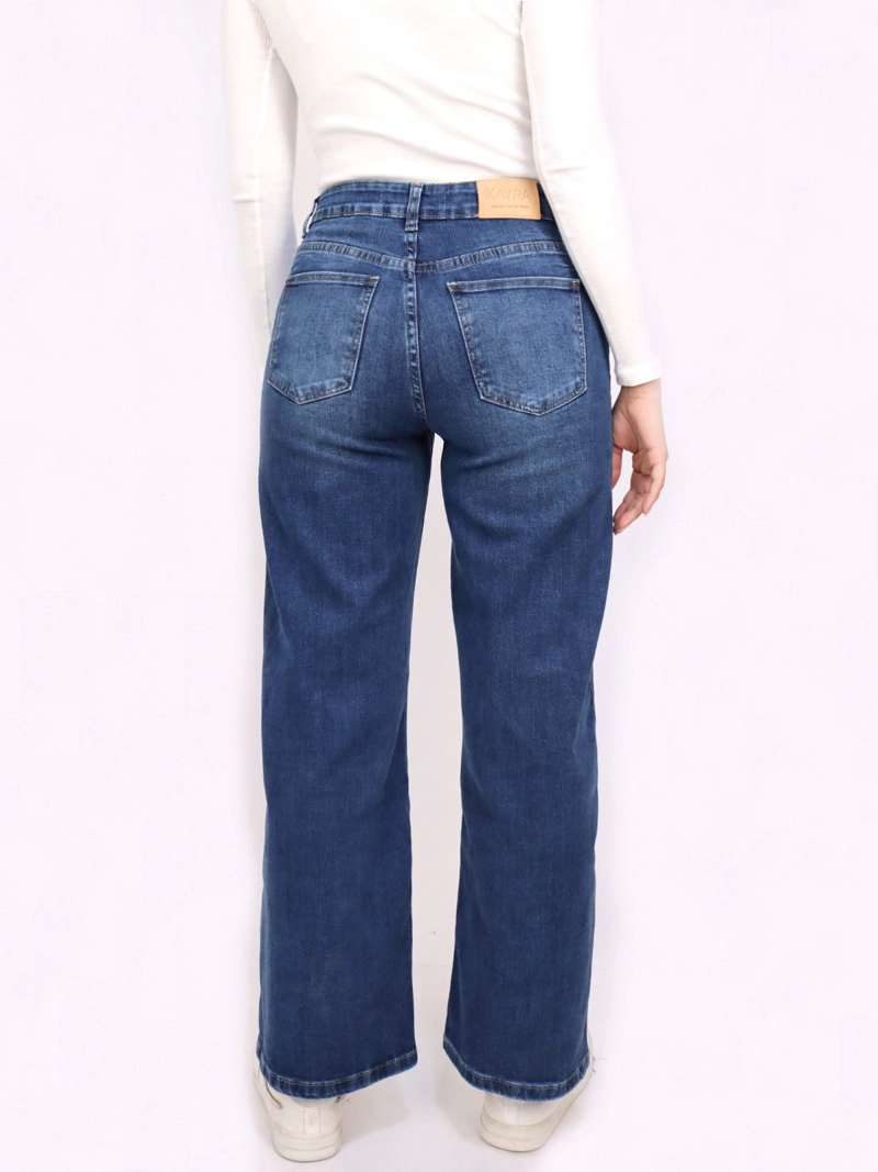 JEANS ALGODÓN REGULAR MUJER KAYRA POBLET PERFECT FIT LOW RISE VINTAGE - 3