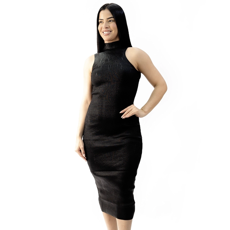 VESTIDO CORTO MUJER BLACKOUT JNN-2417 - 4