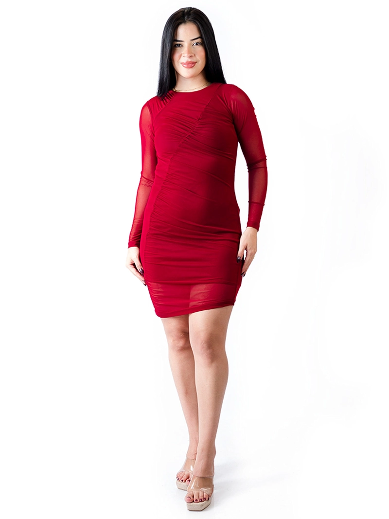 VESTIDO CORTO MUJER BLACKOUT JZO-3469 M25 - 1