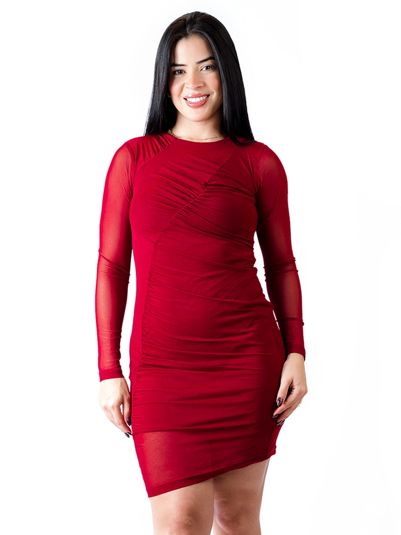 VESTIDO CORTO MUJER BLACKOUT JZO-3469 M25 - 2
