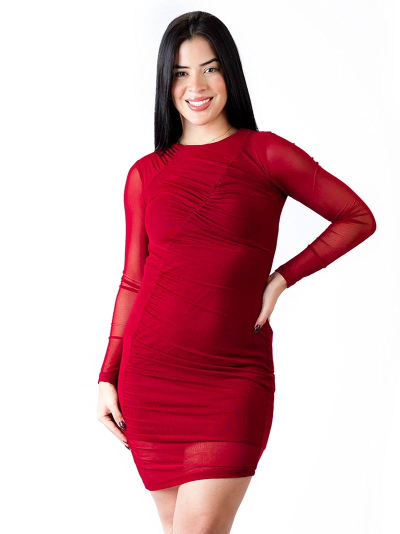 VESTIDO CORTO MUJER BLACKOUT JZO-3469 M25 - 3