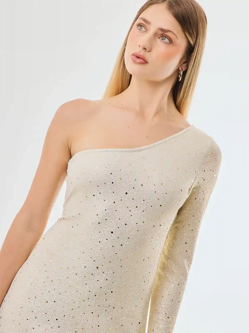 VESTIDO CORTO MUJER BLACKOUT KHX-5813 - 4