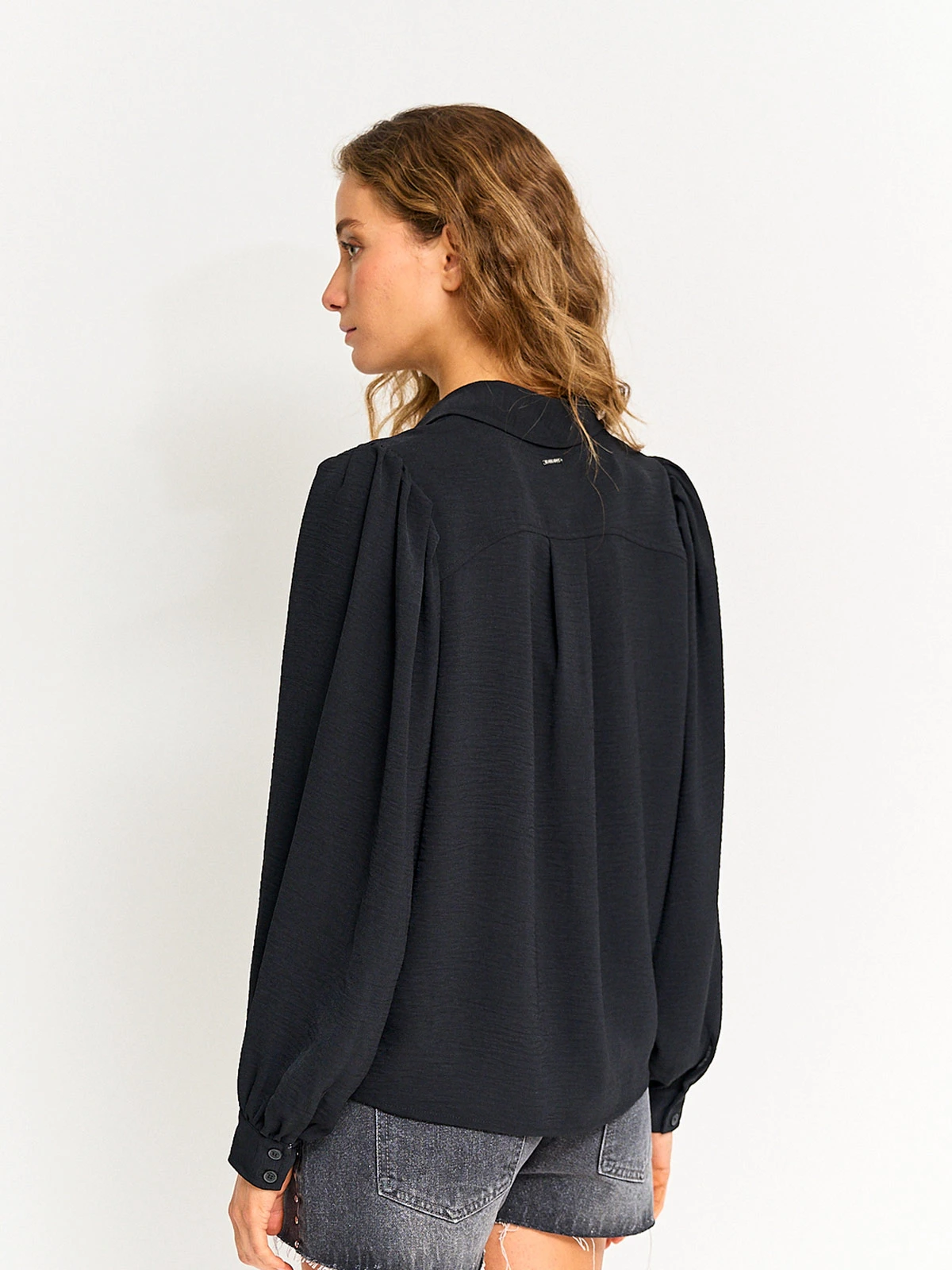 BLUSA MANGA LARGA MUJER BARBADOS CIELO - 2
