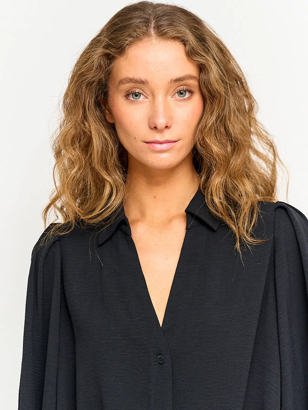 BLUSA MANGA LARGA MUJER BARBADOS CIELO - 3
