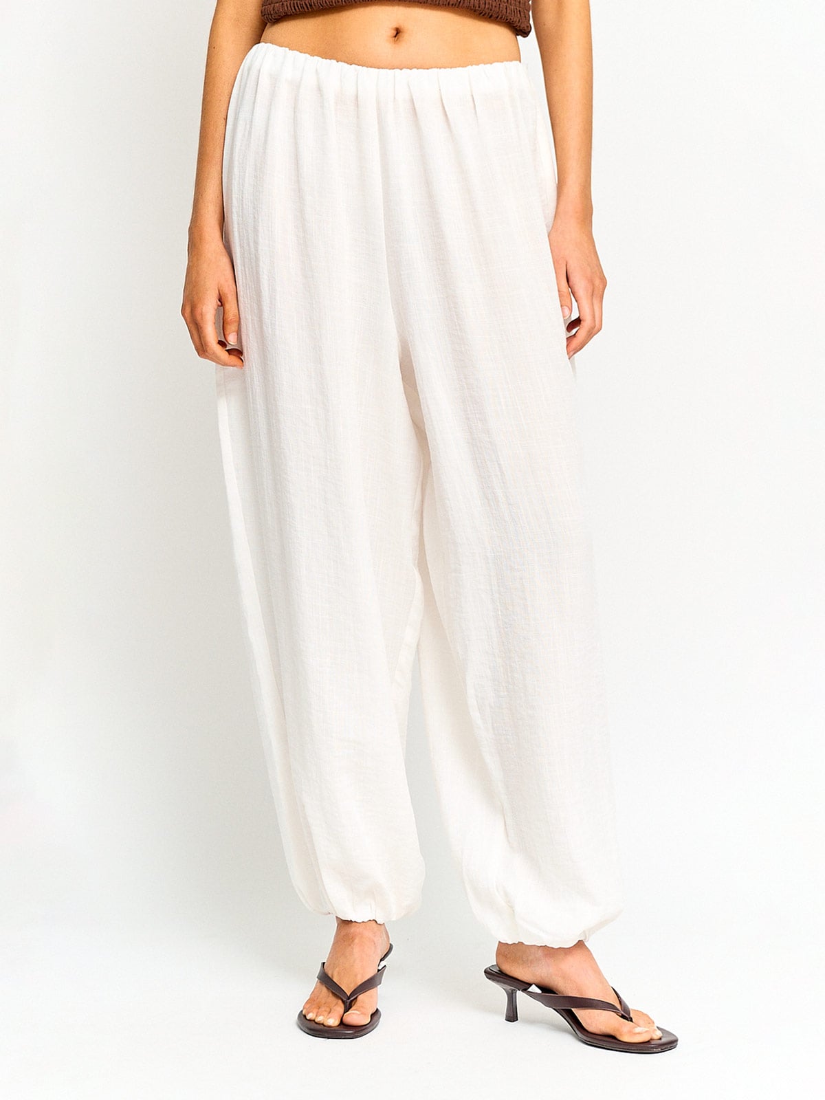 PANTALÓN REGULAR BOMBACHO INDEX MUJER - 2