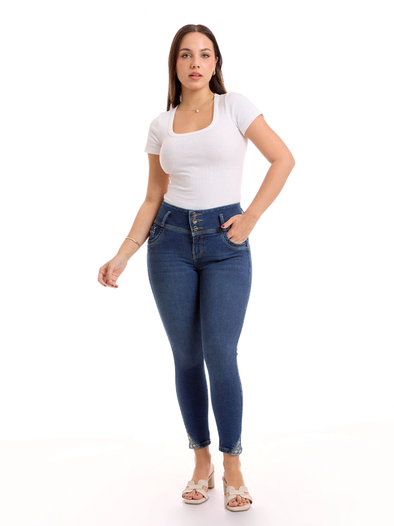 JEAN SKINNY MUJER METAL JEANS VALENTINA - 1