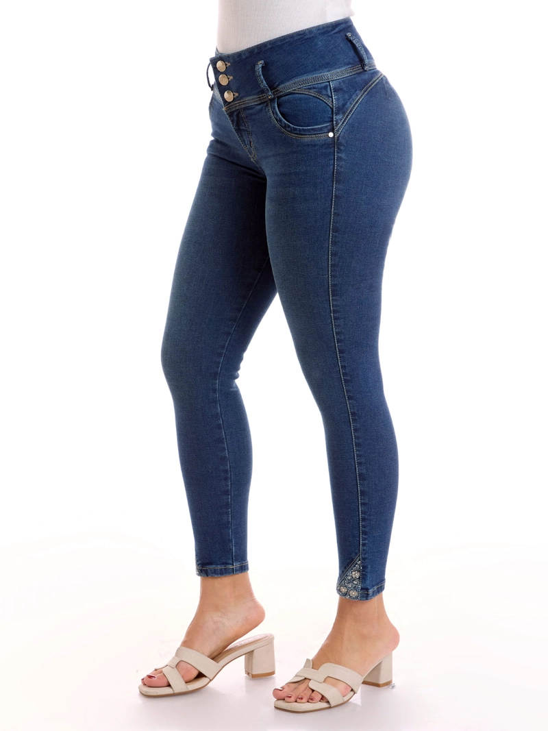 JEAN SKINNY MUJER METAL JEANS VALENTINA - 3