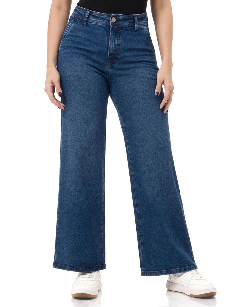 JEAN WIDE LEG MUJER PIONIER AUREX - 2
