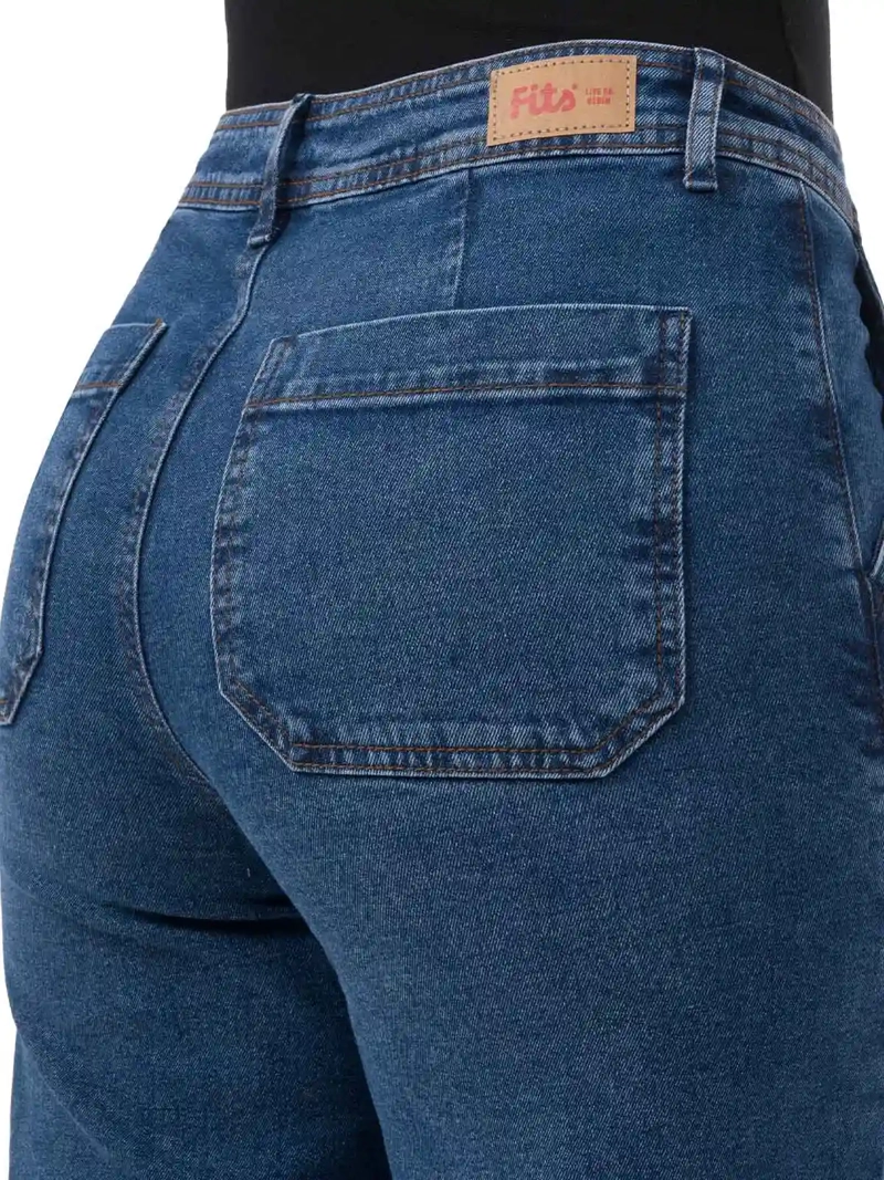 JEAN WIDE LEG MUJER PIONIER AUREX - 6