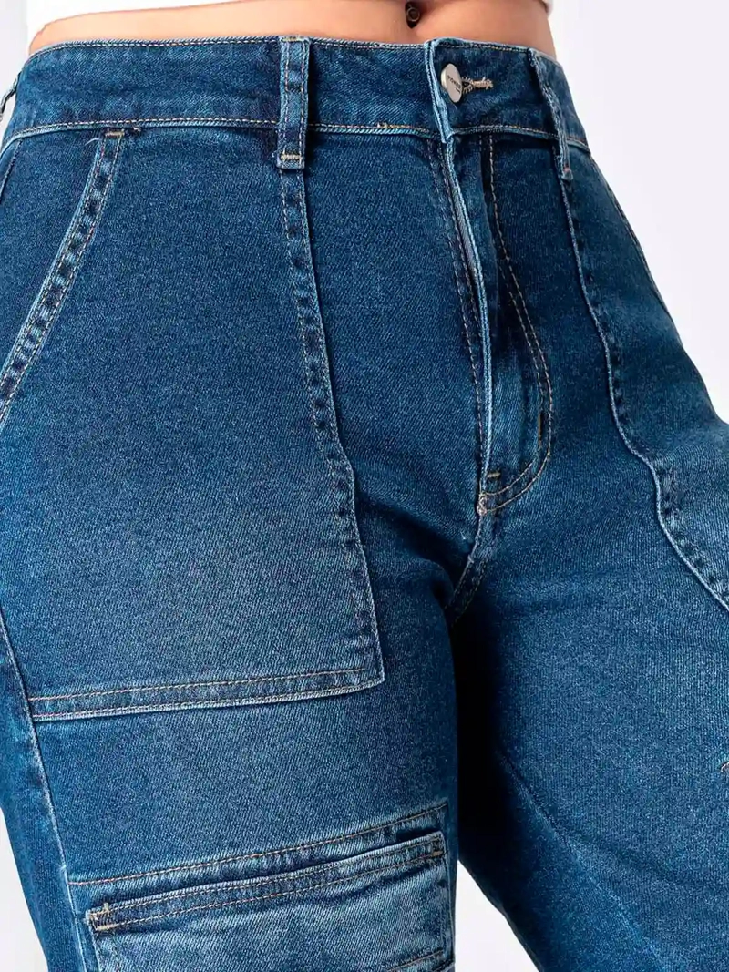 JEAN CARGO STRAIGHT MUJER PIONIER KILANES - 4