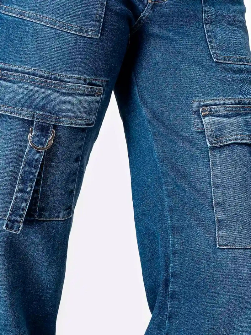 JEAN CARGO STRAIGHT MUJER PIONIER KILANES - 5