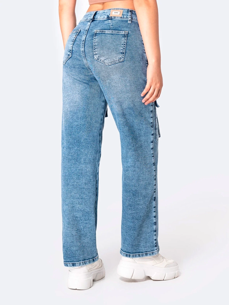 JEAN CARGO STRAIGHT MUJER PIONIER KILANES - 3