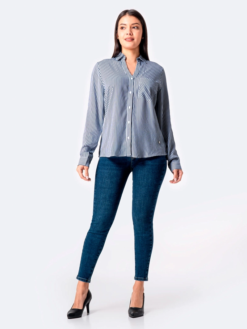 BLUSA MANGA LARGA MUJER PIONIER TALAEH - 1