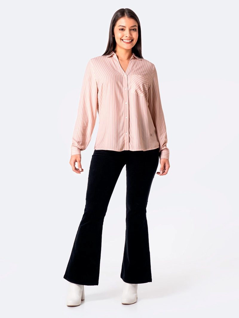 BLUSA MANGA LARGA MUJER PIONIER TALAEH - 1
